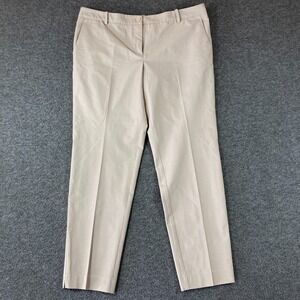Rosso35 Chino Pants Womens EUR 48 US 14 Light Beige Ankle